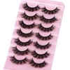 False Eyelashes Full Lashes Mink Wispy Thick Volume Eye Lashes
