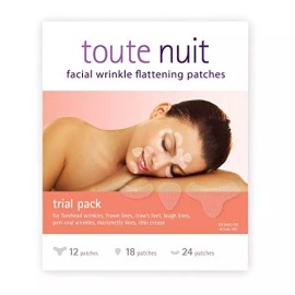 Toute Nuit Arrugas Faciales Aplanamiento Parches - Paquete D