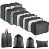 10 Set Packing Cubes for Suitcases, Packing Cubes Travel Essentials
