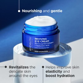 Andalou Naturals Deep Hydration Reviving Eye Cream, 0.45 Oz