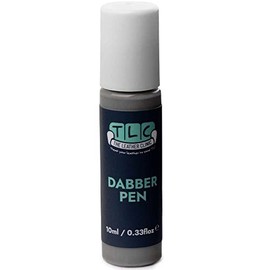 The Leather Clinic Leather & Vinyl Dabber Pen 10ml | Touch Up Scratch and Scuff Repair Pen for Sofas, Car Seats, Shoes, Bags | Restore Small Areas (Grey)