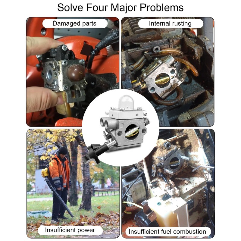 Carburetor Fit For Stihl BR200 Backpack Blower Replace 4241-120-0625 C1M-S219,