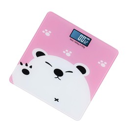 IWOWHERO Digital Weight Scale for Boy Girl and Pets High Precision Electronic Scale with LCD Display Unique All Base Design for Comfortable Weighing