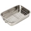 GSW 809306 square pan with insert, stainless steel, silver, 30
