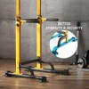 DlandHome Power Tower Dip Station Pull Up Bar for Home
