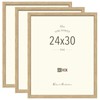 VCK 24x30 Poster Frame Set of 3 - Oak, Natural