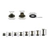 JJWNMLL Pack of 15 Chicago Screw Rivets Binding Screws, M5