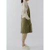 Denim Cotton Canvas Cross Back Aprons Solid Color Shop Kitchen