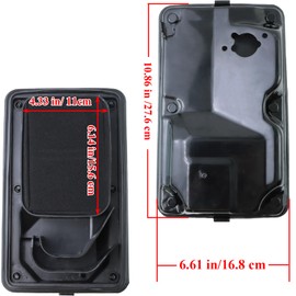 RAROZEEK 420cc Generator Air Filter/Air Housing Filter Assembly for 5500 6500 8750 9000 9500 watt Compatible with Honda Champion Predator Generators Air Housing Filter for GX240 GX270 GX340 GX390