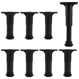Framendino, 8 Pack Bed Frame Support Legs Heavy Duty Adjustable Height Center Slats Furniture Replacement Kit