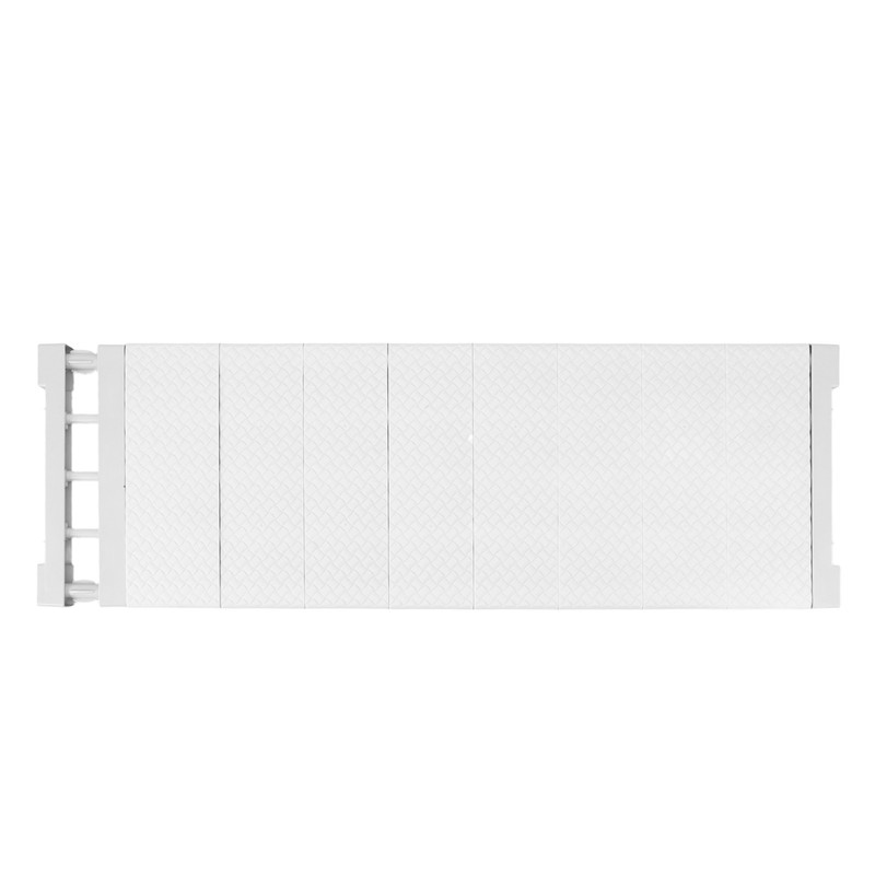 Tension Shelf Adjustable Closet Divider 24cm Width Storage Rack for