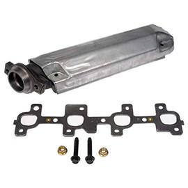 Right Passenger Side Exhaust Manifold - with Gasket and Hardware - Compatible with 2004-2007 Dodge Dakota 4.7L V8