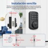 vantisan Cerradura Inteligente, 5 en 1 Cerradura Inteligente Exterior Electrónica