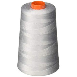 Aurifil Dove Grey Thread, 6452 yard cone, Gray