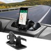 SQQP Multi-Mount Dash Phone Holder with Extension Arm Metal Rod