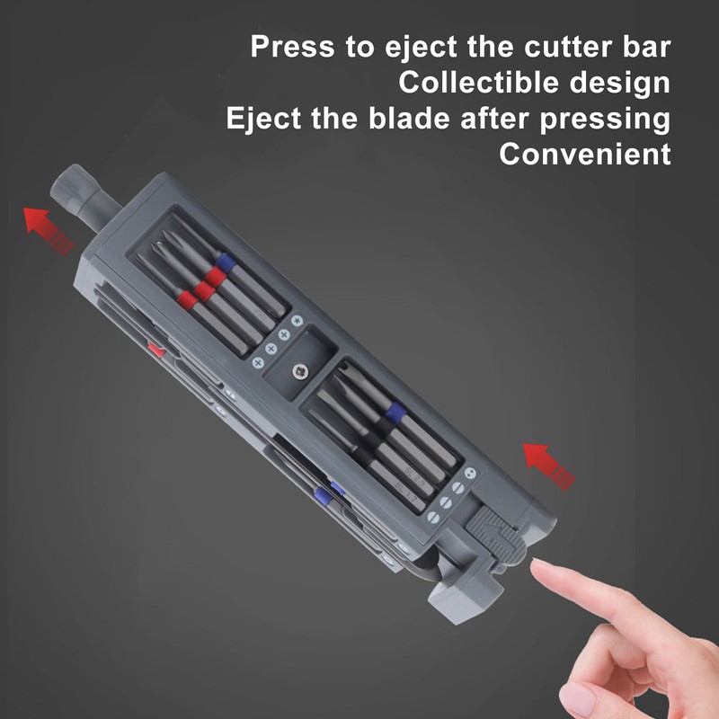 Mini Screwdriver Set S2 Steel Anti Slip Easy Grip Screwdriver