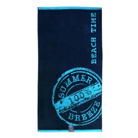 jilda-tex Beach Towel Bath Towel - 90 x 180 cm - 100% Cotton Velour Terry Cloth Easy Care., 90 x 180 cm