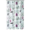 Spirella 10.17898 DV-PEVA Westminster, 180 x 200 cm, Sand/Red