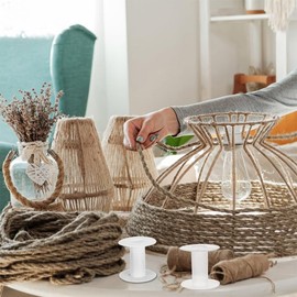 SEWACC Pack of 5 winding I-wave cord rolls, plastic wire spools, plastic spool, storage of wire spools, sewing accessories, wire weaving spool, knitting spool, ribbon spools, yarn spool, plastic,