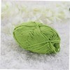 Gadpiparty 5 Rolls Cotton Crochet Yarn Soft and Flexible Knitting