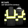 ZUJA High Visibility Safety Jacket and Pants ANSI/ISEA Standard Reflective