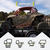 DC Cargo Mall Auto Retractable Ratchet Straps (4-Pack) 1” x