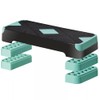 For Aerobic Step Platform Exercise Step Adjustable Height 4"-6''-8' w/4