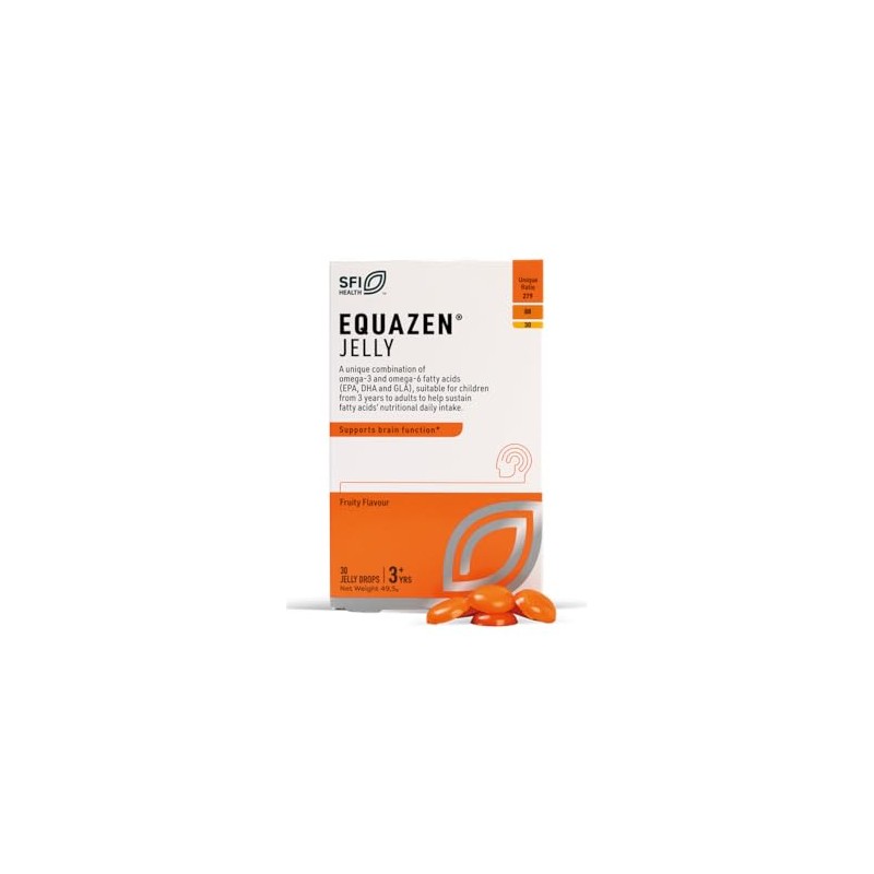 Equazen® Omega 3 & 6 Jelly for Kids, Brain &