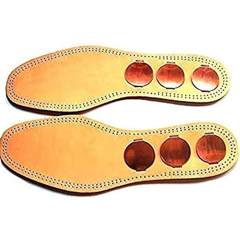 Fusions Copper Therapy Penny Insoles (Mens Size 10 and Euro