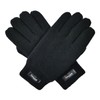BRUCERIVER Men Pure Wool Knit Gloves with Thinsulate Lining and