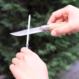 Opinel Miniature Stainless Sharpening Honing Steel, 4 Inches