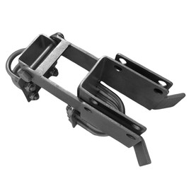 YuPinDiZu Chain Link Double Gate Latch for 1-3/8" Gate Frames,Farm Gate Latch Strong Arm Double Gate Latch for Swing Gates