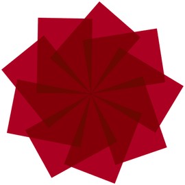 Lystaii 9pcs Gel Light Filter Color Correction Colored Overlays Transparent Color Film Lighting Gel Filter Plastic Sheets Correction 11.7 by 8.3 Inches for Film Video, Photo, Stage (Dark Red)