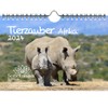 Tierzauber Africa DIN A5 Wall Calendar for 2024 Various Animals