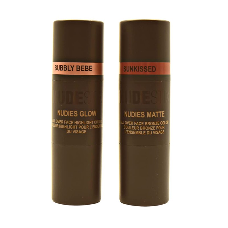 Nudestix Glowy Nude Skin Kit – Full-Size Cream Bronzer &