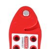 Adjustable Cable Lockout Fish Shaped Stainless Steel Safety Cable Lock