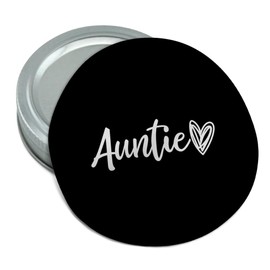 Graphics & More Auntie Heart Round Rubber Non-Slip Jar Gripper Lid Opener