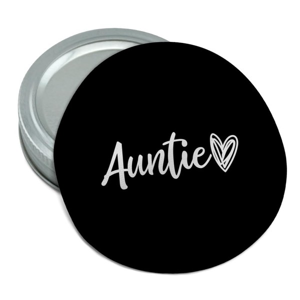 Graphics & More Auntie Heart Round Rubber Non-Slip Jar Gripper