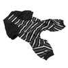 Dog Pajamas Warm Comfortable Stretchy 4 Legs Striped Dog Pajamas