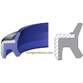 Generic Metric Metal Clad Piston Rod Wipers 160 x 180 x 10mm Price for 1 pc