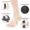 Neofect Drops Foot Ankle Support Drop Foot Brace Adjustable Wrap