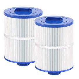 LBLVBNEWD PAS50SV-F2M Hot Tub Spa Filter Cartridge Compatible with Unicel 6CH-502, Filbur FC-0311, Baleen AK-90161, Master Deluxe M60506, Magnum AR50, Excel Filters XLS-604 Artesian Spas Filter,2 Pack