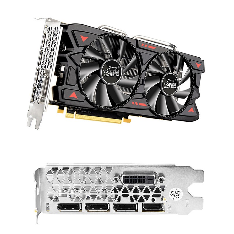 Graphics Card Dual Fan DP HD Multimedia Interface DVI Output