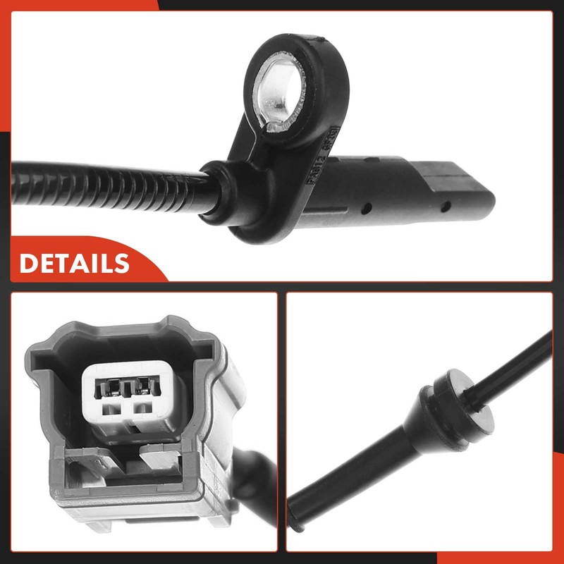 A-Premium ABS Wheel Speed Sensor Compatible with Nissan Models -