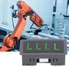 QANYEGN Digital LED Tachometer, Green 4 Digit LED Motor Tachometer,