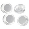 Ritto 1231097 Key Knob for 18401/20-18432/20 (4 Pieces), Silver