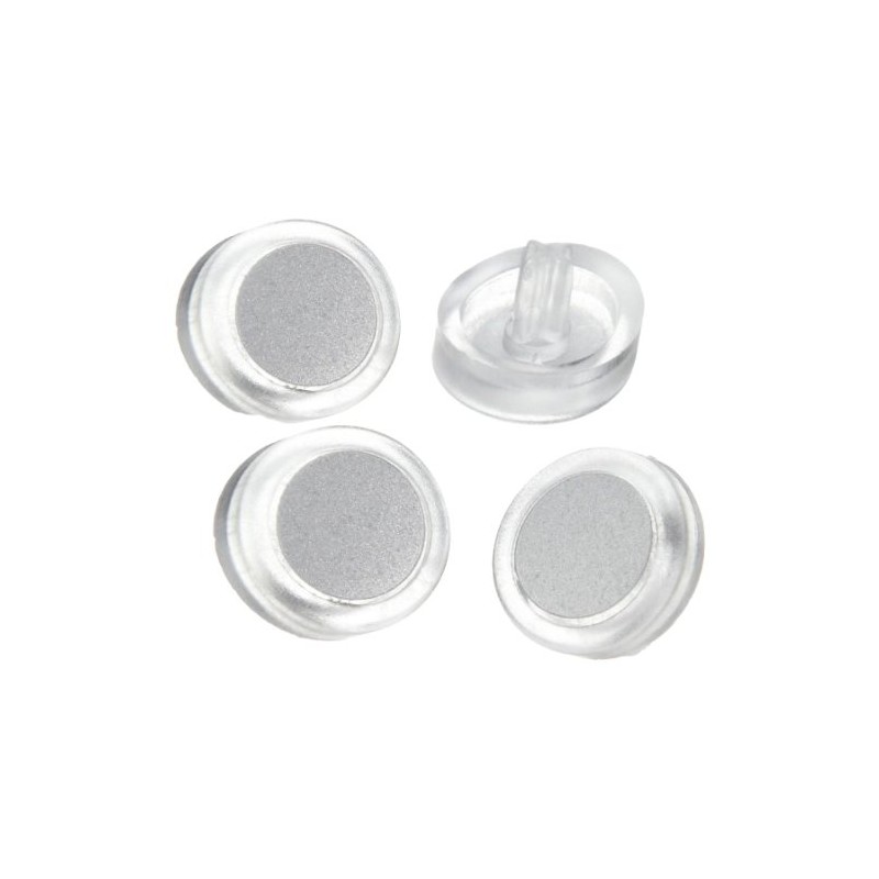 Ritto 1231097 Key Knob for 18401/20-18432/20 (4 Pieces), Silver