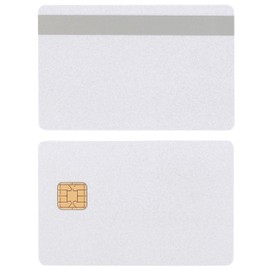 Bodno creativity and security UNFUSED J2A040 Java JCOP Chip Cards Pearl w/HiCo Silver 2 Track Mag Stripe JCOP21-36K - 10 Pack
