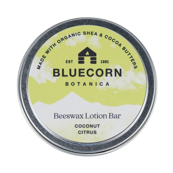 Bluecorn Beeswax Lotion Bar (Coconut Citrus)