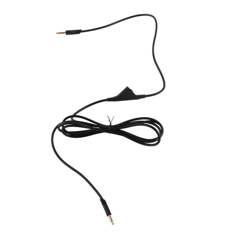 Replacement Headset Cable 2.0M Volume Cable Cord Gaming Headsets Audio